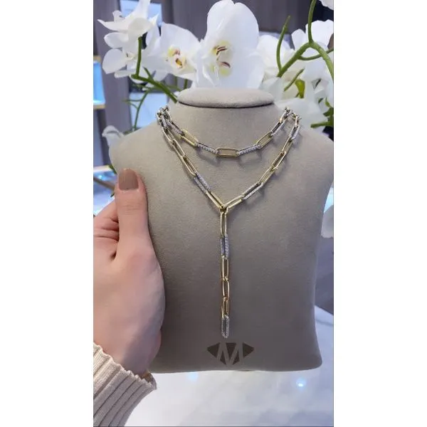 Diamond Necklace Image 2 Mollys Jewelers Brooklyn, NY
