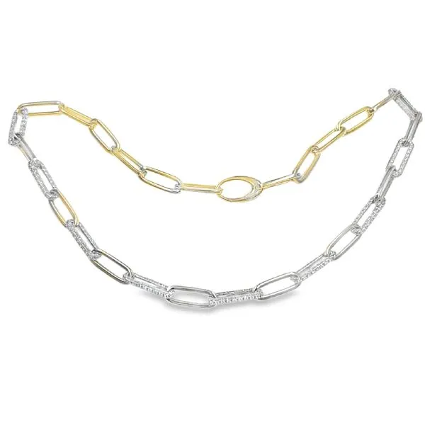 Diamond Necklace Image 5 Mollys Jewelers Brooklyn, NY