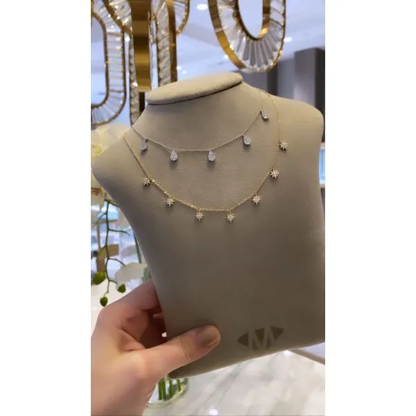Diamond Necklace Image 2 Mollys Jewelers Brooklyn, NY