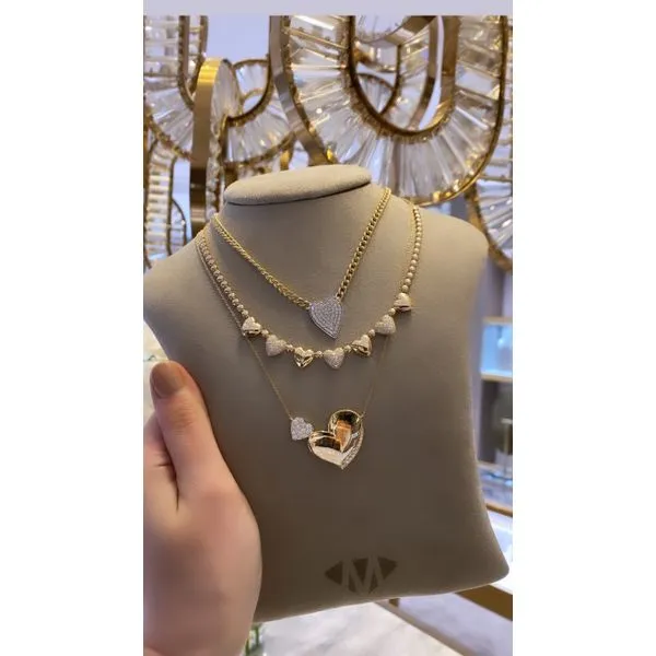 Diamond Necklace Image 3 Mollys Jewelers Brooklyn, NY