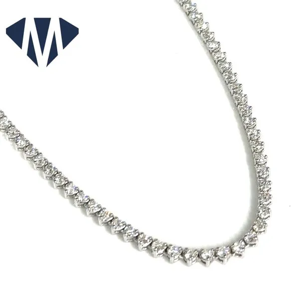 Diamond Necklace Image 3 Mollys Jewelers Brooklyn, NY