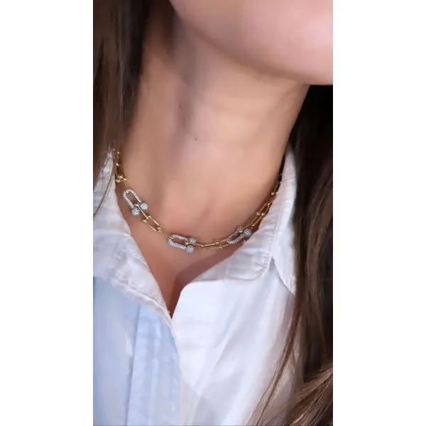 Diamond Necklace Mollys Jewelers Brooklyn, NY