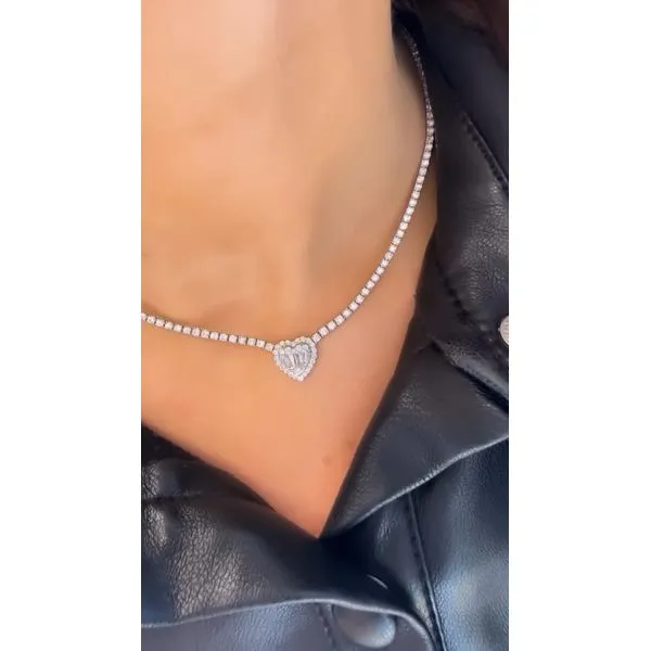 Diamond Necklace Mollys Jewelers Brooklyn, NY