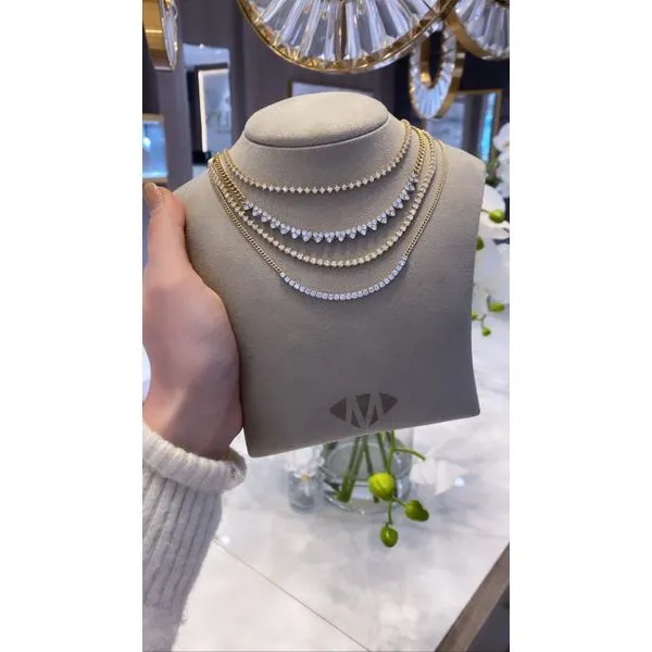Diamond Necklace Image 3 Mollys Jewelers Brooklyn, NY
