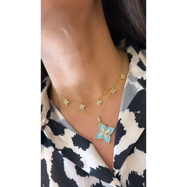 Diamond Necklace Image 3 Mollys Jewelers Brooklyn, NY