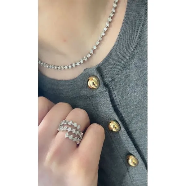 Diamond Necklace Mollys Jewelers Brooklyn, NY