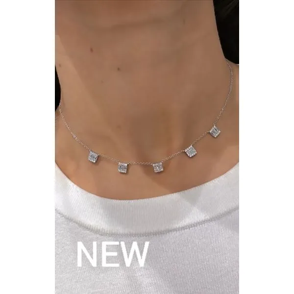 Diamond Necklace Mollys Jewelers Brooklyn, NY