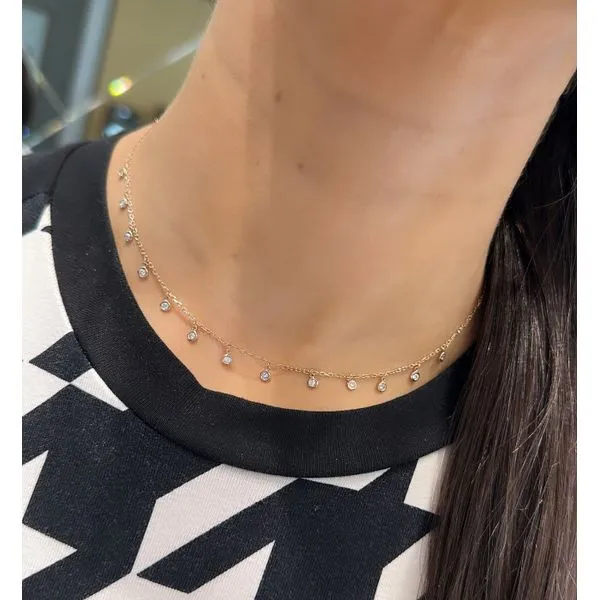 Diamond Necklace Mollys Jewelers Brooklyn, NY