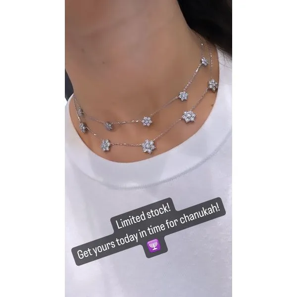 Diamond Necklace Image 2 Mollys Jewelers Brooklyn, NY