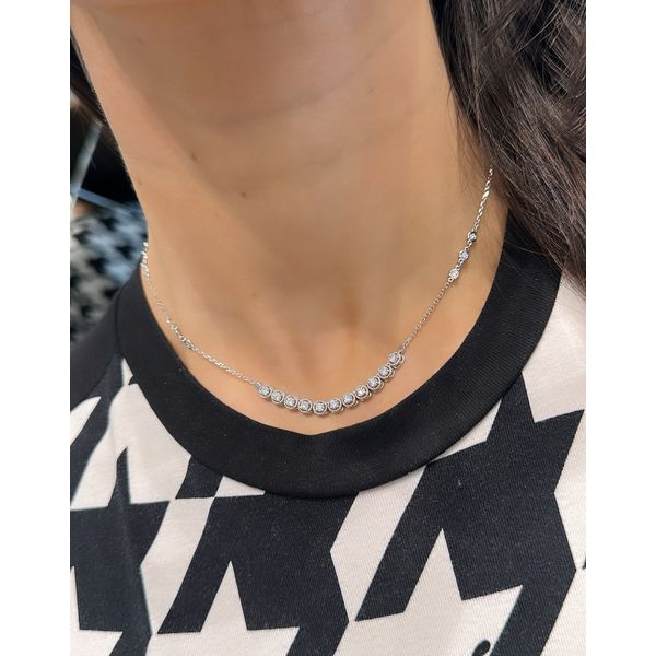 Diamond Necklace Image 2 Mollys Jewelers Brooklyn, NY