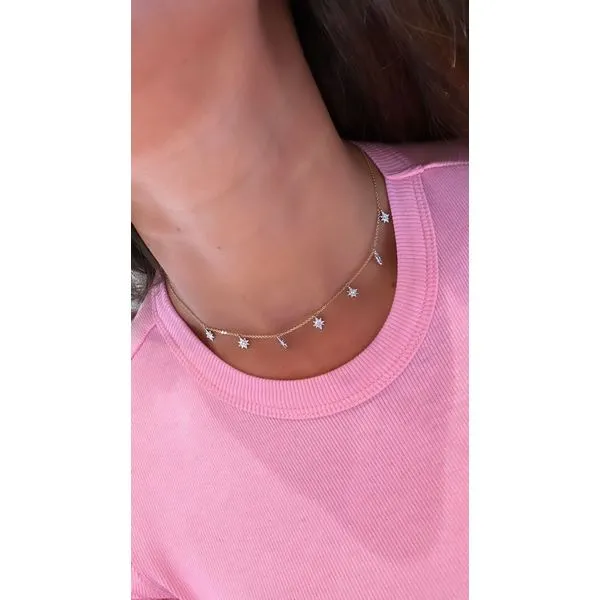 Diamond Necklace Image 2 Mollys Jewelers Brooklyn, NY