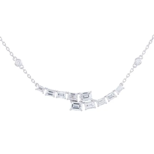 Diamond Necklace Image 2 Mollys Jewelers Brooklyn, NY