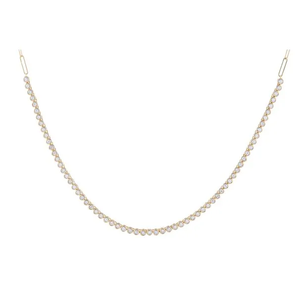 Diamond Necklace Image 2 Mollys Jewelers Brooklyn, NY