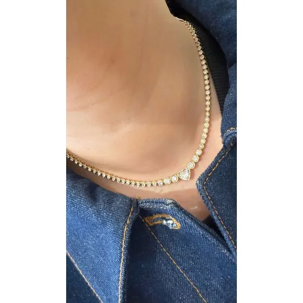 Diamond Necklace Mollys Jewelers Brooklyn, NY