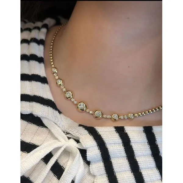 Diamond Necklace Mollys Jewelers Brooklyn, NY