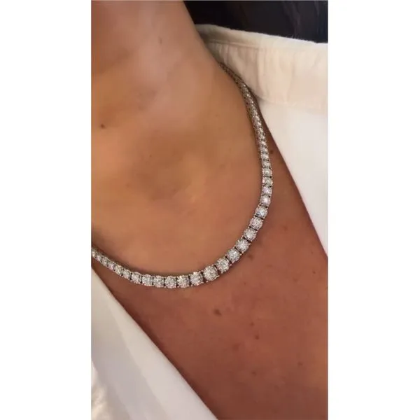 Diamond Necklace Mollys Jewelers Brooklyn, NY