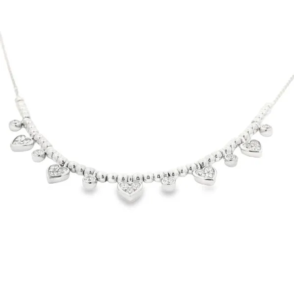 Diamond Necklace Image 2 Mollys Jewelers Brooklyn, NY