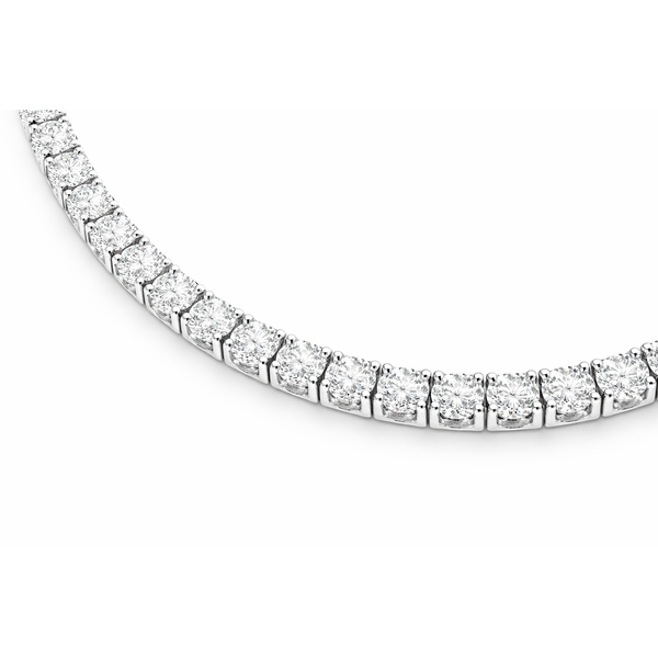 Diamond Necklace Image 3 Mollys Jewelers Brooklyn, NY