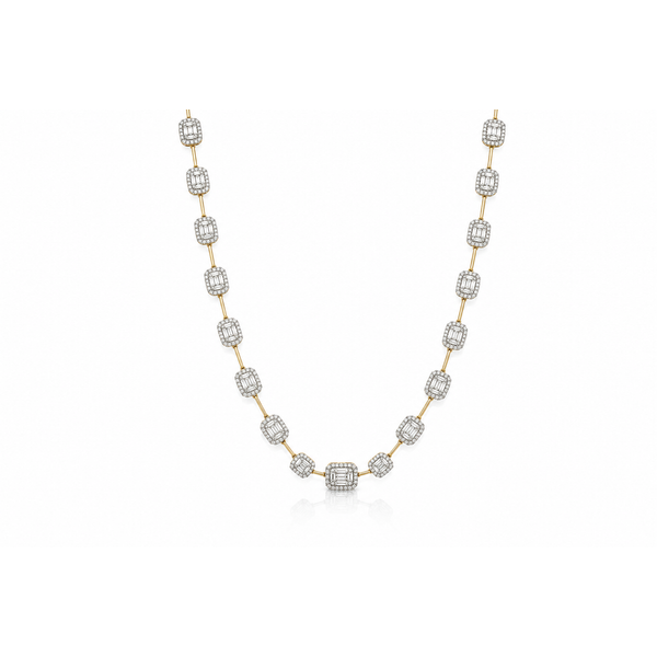 Diamond Necklace Image 2 Mollys Jewelers Brooklyn, NY