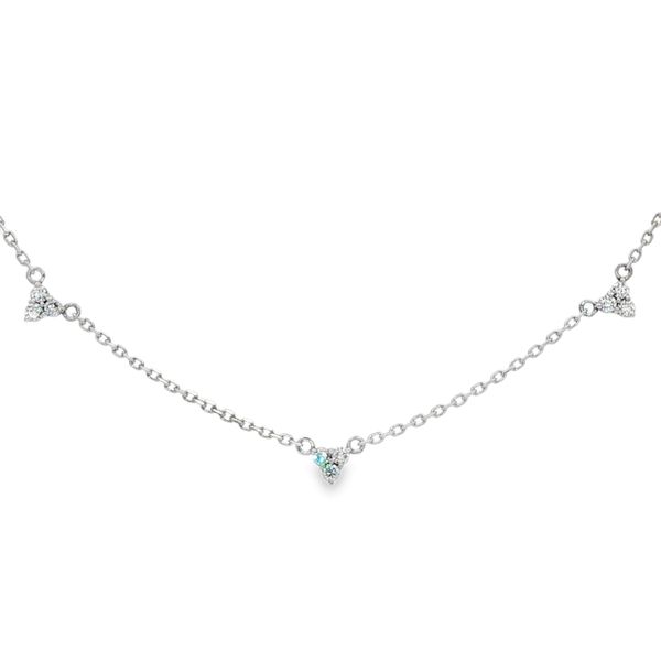 Diamond Necklace Image 2 Mollys Jewelers Brooklyn, NY