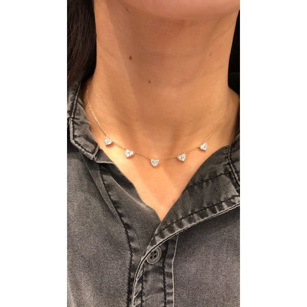 Diamond Necklace Image 2 Mollys Jewelers Brooklyn, NY