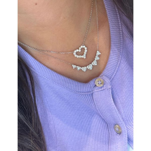 Diamond Necklace Image 2 Mollys Jewelers Brooklyn, NY
