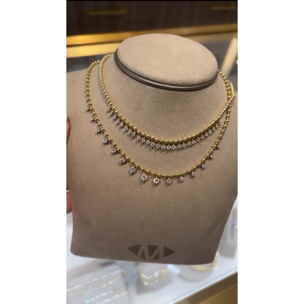 Diamond Necklace Image 2 Mollys Jewelers Brooklyn, NY