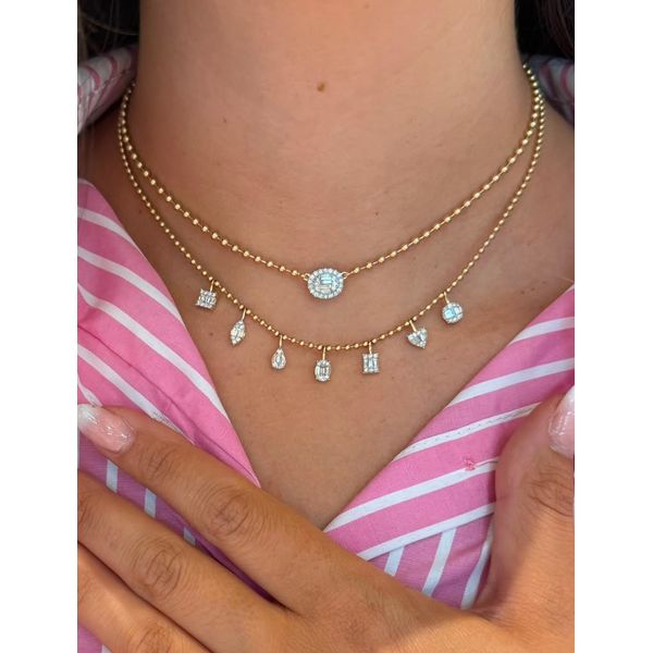 Diamond Necklace Image 2 Mollys Jewelers Brooklyn, NY