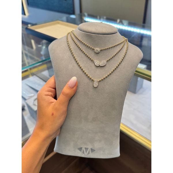 Diamond Necklace Image 3 Mollys Jewelers Brooklyn, NY