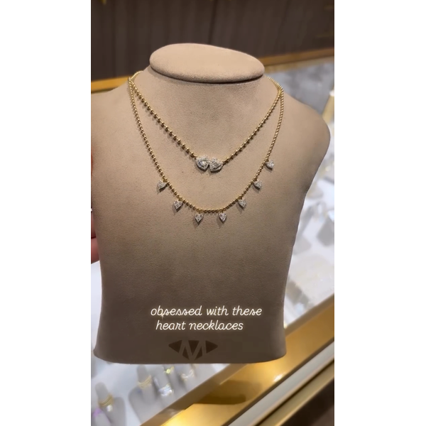 Diamond Necklace Image 2 Mollys Jewelers Brooklyn, NY