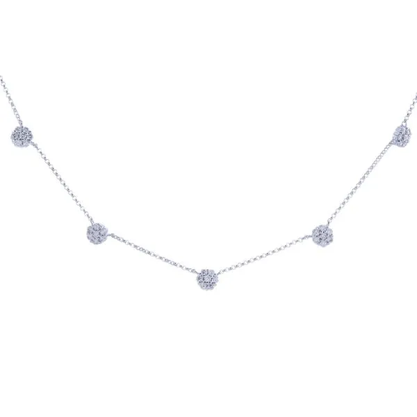 Diamond Necklace Image 2 Mollys Jewelers Brooklyn, NY