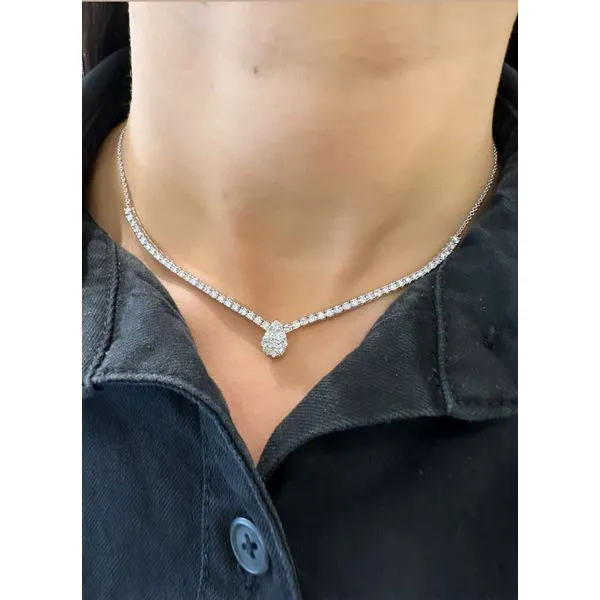 Diamond Necklace Mollys Jewelers Brooklyn, NY