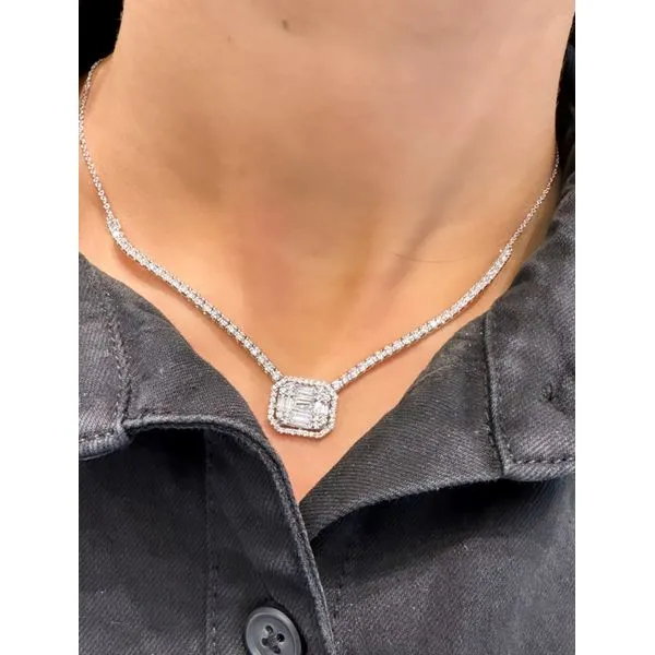 Diamond Necklace Mollys Jewelers Brooklyn, NY