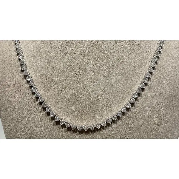 Diamond Necklace Image 2 Mollys Jewelers Brooklyn, NY