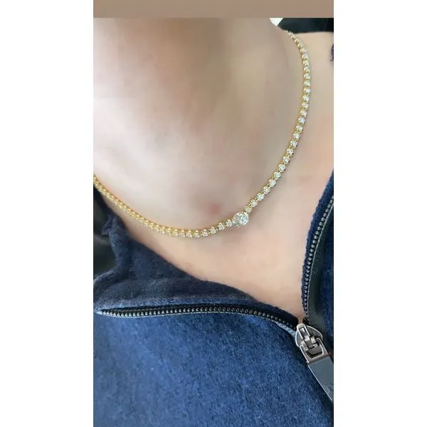 Diamond Necklace Mollys Jewelers Brooklyn, NY