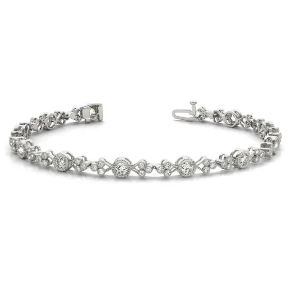 Diamond Bracelet Image 2 Mollys Jewelers Brooklyn, NY
