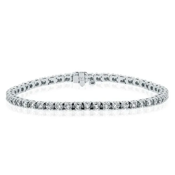 3.64 Carat Diamond Tennis Bracelet .07'S Mollys Jewelers Brooklyn, NY