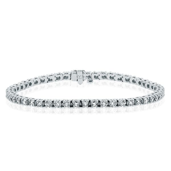 2.80 Carat Diamond Tennis Bracelet Mollys Jewelers Brooklyn, NY