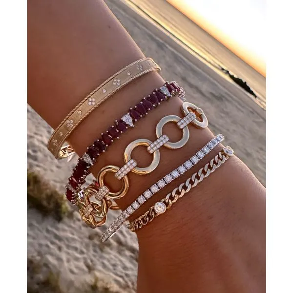 Diamond Bracelet Image 3 Mollys Jewelers Brooklyn, NY