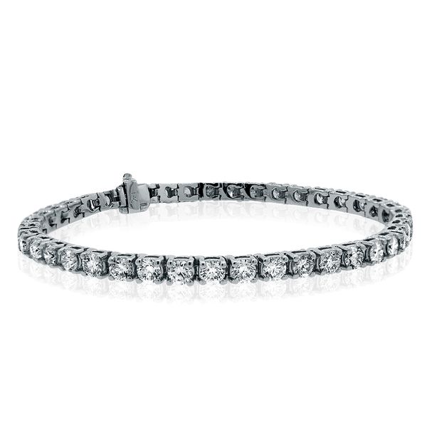 7.05 Carat Diamond Tennis Bracelet Mollys Jewelers Brooklyn, NY