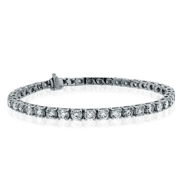 11.4  Carat Diamond Tennis Bracelet .30'S Image 2 Mollys Jewelers Brooklyn, NY