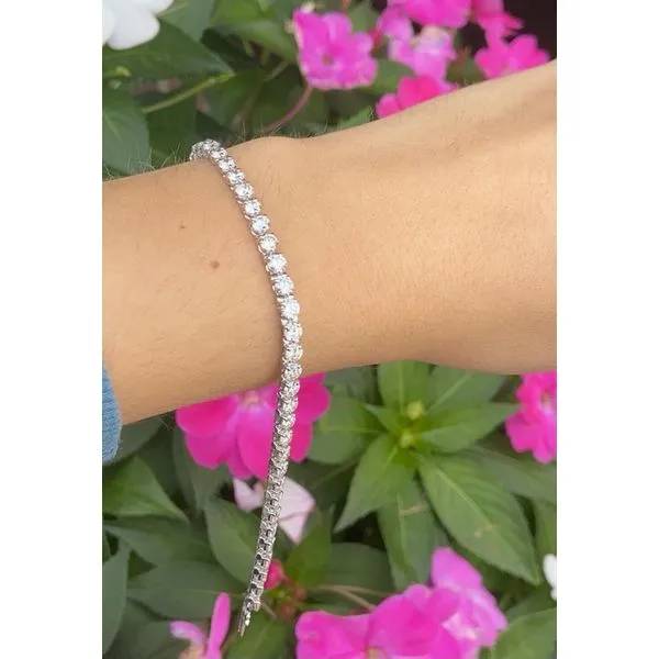 8 Carat Diamond Tennis Bracelet .20'S 3 Prong Mollys Jewelers Brooklyn, NY
