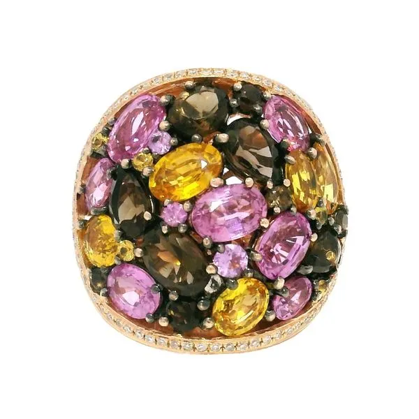 Color stone Ring Image 2 Mollys Jewelers Brooklyn, NY