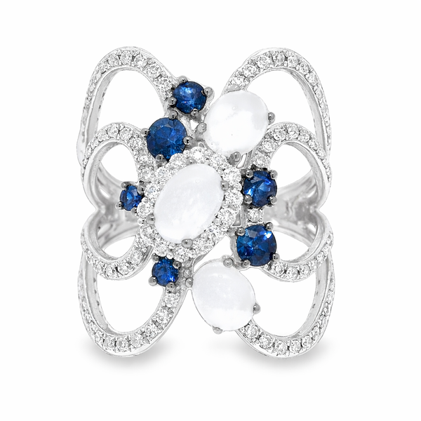 Color stone Ring Mollys Jewelers Brooklyn, NY