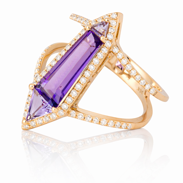 Color stone Ring Mollys Jewelers Brooklyn, NY