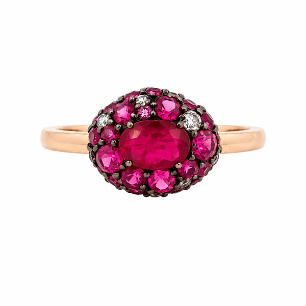 Color stone Ring Mollys Jewelers Brooklyn, NY