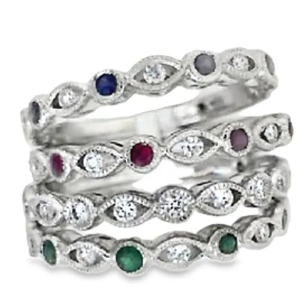 Color stone Ring Mollys Jewelers Brooklyn, NY