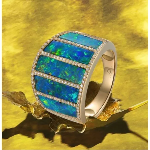 Color stone Ring Mollys Jewelers Brooklyn, NY