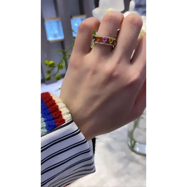 Color stone Ring Mollys Jewelers Brooklyn, NY
