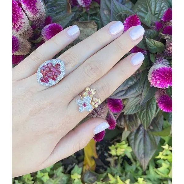 Color stone Ring Image 3 Mollys Jewelers Brooklyn, NY